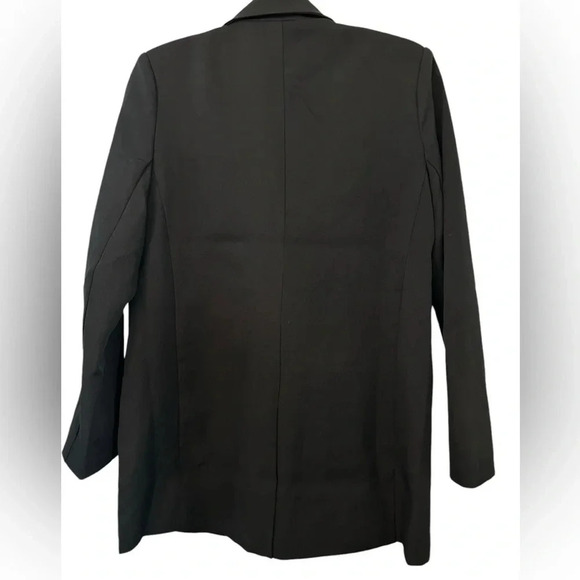 Steve Madden NWT black blazer fully lined oversized XS - Picture 3 of 5